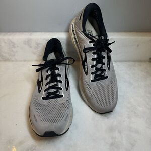 Brooks Mens Adrenaline GTS 22 1103661D012 Gray Running Shoes Sneakers Size 10 D